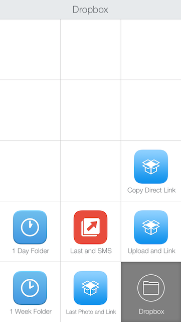 Launch Center Pro and Dropbox