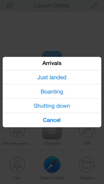 Launch Center Pro notifications