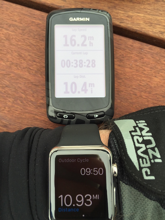 cycling cadence sensor apple watch